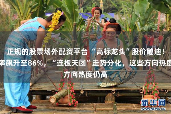 正规的股票场外配资平台 “高标龙头”股价蹦迪！换手率飙升至86%，“连板天团”走势分化，这些方向热度仍高